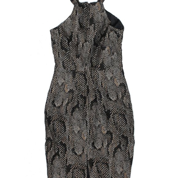 Sexy Snakeskin Print Bodycon Dress - Picture 2 of 2